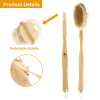 Bath Brush 15" Shower Body Back