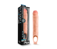 PERFORMANCE PLUS 11.5IN SILICONE COCK SHEATH PENIS EXTENDER VANILLA