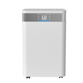 35 Pints Dehumidifier for Home & Basement, Drain Hose for Commercial & Industrial Use, Smart Humidity Control, Low Noise for Large Rooms, Warehouses