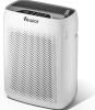Air Purifier with Activated Carbon Filter (0.3μm particle size), Aromatherapy Function, PM2.5 HEPA H13 filtration, 360° powerful purification