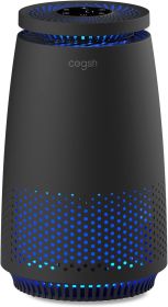Air Purifiers for Home Bedroom, 3-in-1 HEPA Filter for Pets Dander Dust Pollen Smoke Odors, Quiet Air Cleaner with Sleep Mode, 12H Timer, Night L
