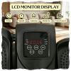 Under Desk Elliptical Machine | Powered Leg Exerciser, Adjustable Speed, Remote & LCD Display for Home Office