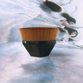 Foundation Brush BB Cream Makeup Brushes Loose Powder Brush Flat Kit (Option: Black)