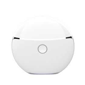 Facial Tool Facial Shaping Heating Vibration Micro Current EMS Electric Facial Massager Anti-aging Neck And Face Lift Reduce Wrinkles And Puffine (Color: White)