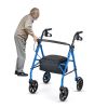 Folding Rollator Walker with Seat for Seniors