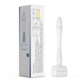 Microneedles Derma Roller Stamp 0.25 Mm, Micro Needle Skin Care Tool (Option: White)
